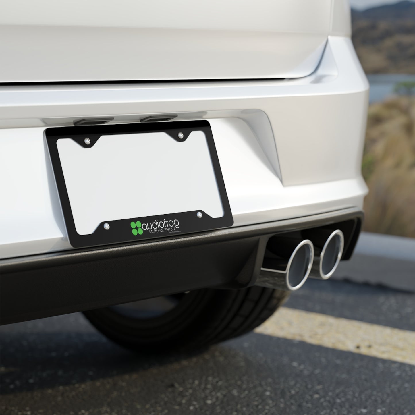 Audiofrog MST License Plate Frame