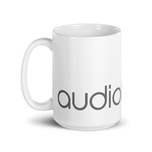 White Mug Original Audiofrog Logo